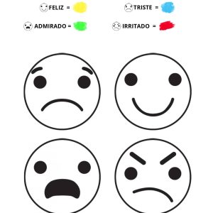 11 Atividades para a identificação de emoções, sentimentos, expressões.