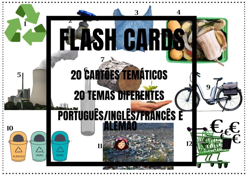 Flash Cards Temáticos - 4 idiomas